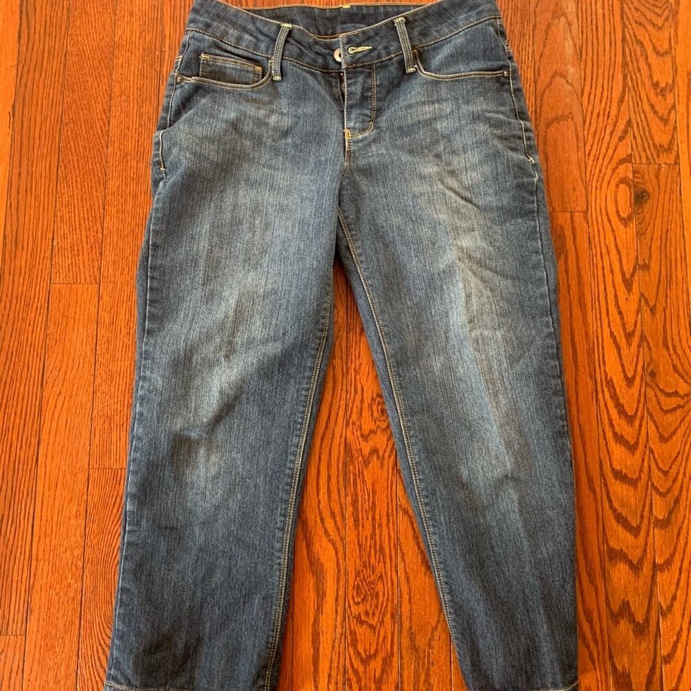 Comfy dark wash jeans